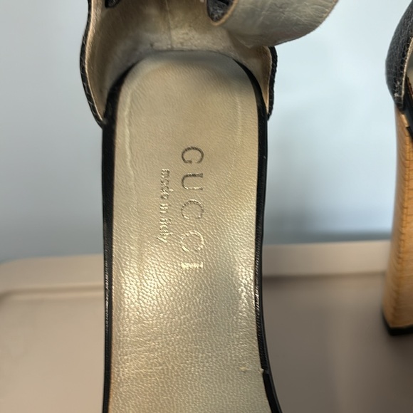 Gucci ankle strap heel size 8 1/2 - Picture 2 of 7
